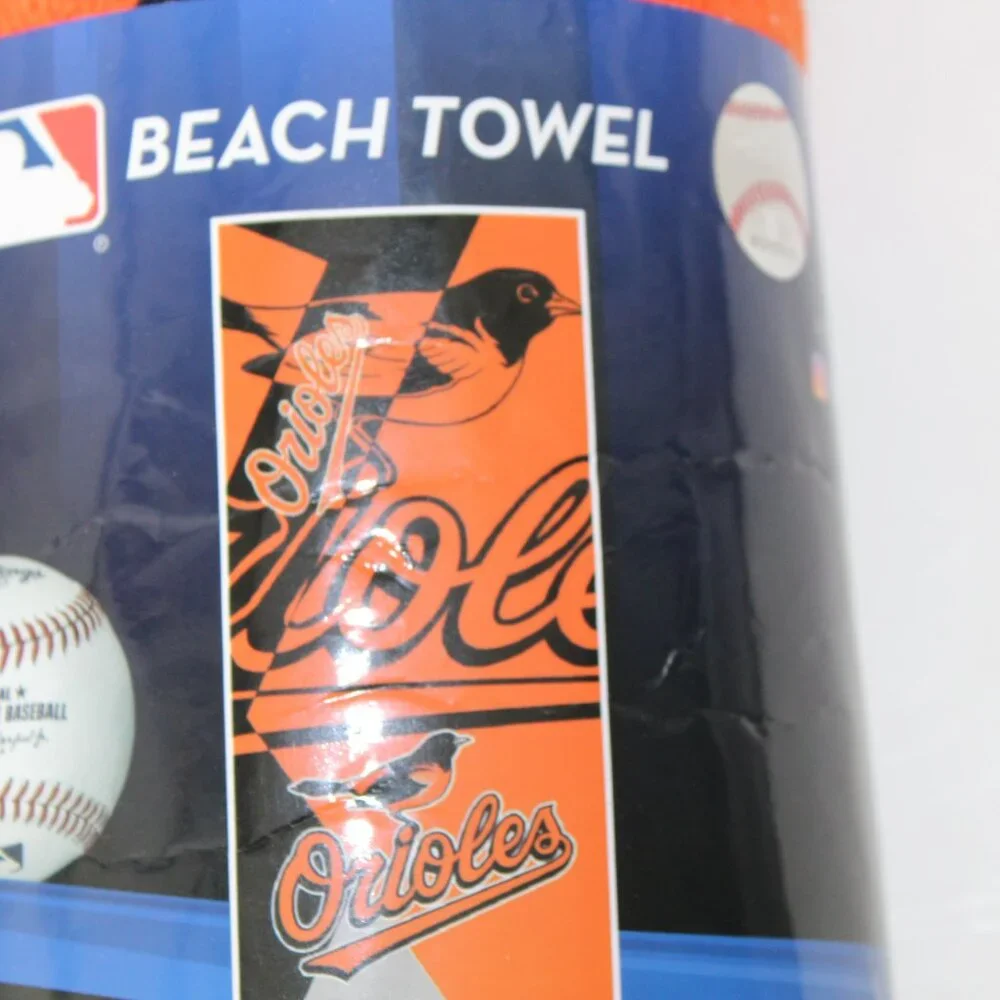 Baltimore Orioles Major League Baseball Beach Towel